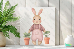 Rustic Vintage Farmhouse Spring Charm Clipart Product Image 2