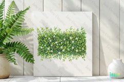 Green Grass And Flowers Clipart Product Image 2