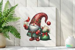 Sparkling Christmas Gnomes Clipart Product Image 2