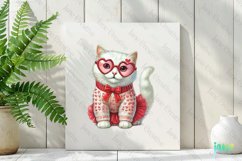 Valentine Cat PNG Clipart Product Image 2