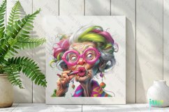 Quirky Grandma Sublimation Clipart Product Image 2