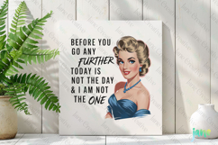 Funny Pin-up Girl Quotes PNG Clipart Product Image 2