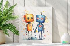 Robo Love PNG Clipart Product Image 2