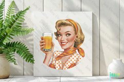 Vintage-Inspired 1950s Advertisements Clipart Product Image 2