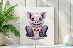 Creepy Animals Sublimation Clipart Product Image 2