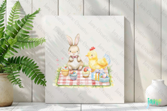 Easter Party Picnic Sublimation Clipart Product Image 2