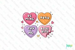 Valentine Hearts PNG Clipart Product Image 1