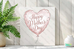 Happy Mother&#039;s Day Balloons Clipart Product Image 2