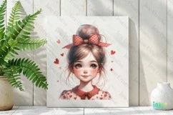 Adorable Little Girl Sublimation Product Image 2