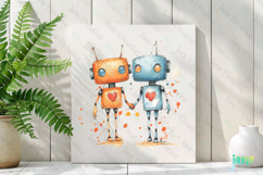 Robo Love PNG Clipart Product Image 2
