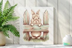 Vintage Easter Bunny Clipart Product Image 3