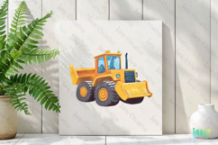 Watercolor Construction Clipart Bundle Product Image 3