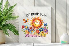 Positive Sunshine Quotes Sublimation Product Image 2