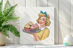 Vintage-Inspired 1950s Advertisements Clipart Product Image 2