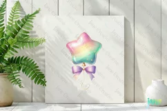 Mermaid Birthday Balloon PNG Clipart Product Image 2