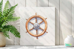 Watercolor Pirate Clipart Product Image 3