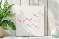 Coquette Coastal Birds Clipart Product Image 2