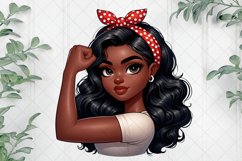 Strong African Girls With Polkadots Headband Product Image 1