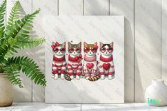 Valentine Cats PNG Clipart Product Image 2