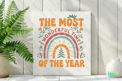 The Most Wonderful Time Of The Year Sublimation Product Image 2
