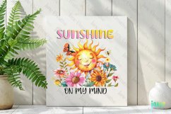 Positive Sunshine Quotes Sublimation Product Image 2