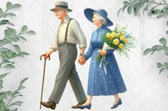 Old Couple Valentine’s Day Sublimation Product Image 1