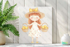 Gardening Girl Sublimation Clipart Product Image 2