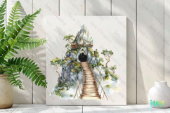 Watercolor Pirate Clipart Product Image 3