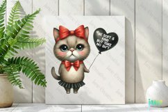 Funny Sarcastic Cat Be Soft And Kind But Take No Shit Product Image 3