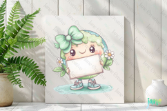 Cute Cloud Clipart Sublimation Product Image 3