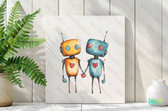Robo Love PNG Clipart Product Image 2