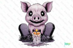 Creepy Animals Sublimation Clipart Product Image 1