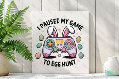 Easter Game Controller Funny Gamer Boys Kids Clipart Product Image 2