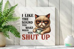Funny Cat I Like The Sound You Make When You Shut Up Product Image 2