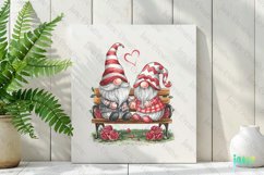 Valentine Gnome Couple Sublimation Product Image 2