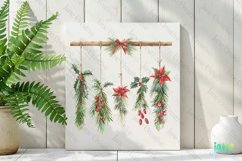 Hanging Christmas Strings Clipart Product Image 2