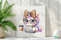 Leopard Fashion Unicorn Clipart Product Image 2
