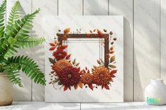 Floral Frame Sublimation Clipart Product Image 2