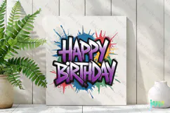 Happy Birthday Png Graphic Clipart Product Image 2