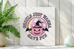 Retro Pastel Halloween Clipart Product Image 2