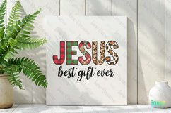 Jesus Best Gift Ever Christmas PNG Clipart Product Image 3
