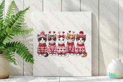 Valentine Cats PNG Clipart Product Image 2