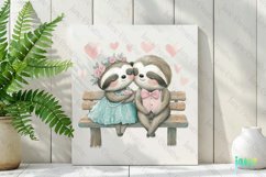 Valentine Animals Sublimation Clipart Product Image 2