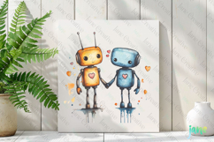Robo Love PNG Clipart Product Image 2