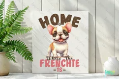 Cute French Bulldog Breeds Quotes Clipart Product Image 3