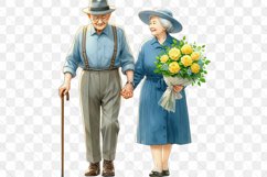Old Couple Valentine’s Day Sublimation Product Image 2