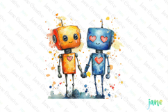 Robo Love PNG Clipart Product Image 1