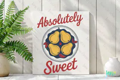 Absolutely Sweet Food Print Poster SVG PNG Product Image 3