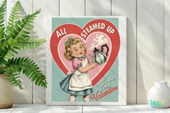 All Steamed Up Vintage Valentine PNG Product Image 2