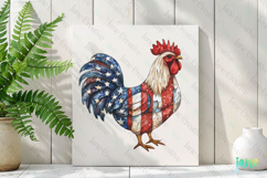 American Flag Bundle Sublimation Clipart Product Image 2
